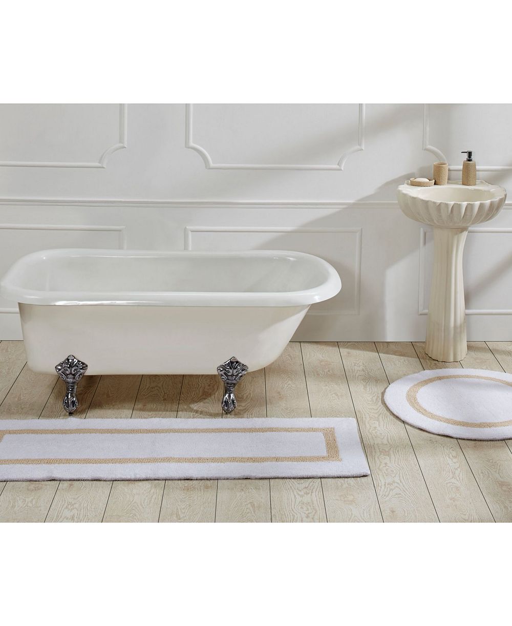 Коврик для ванной Better Trends Lux Contrast Frame, 20" x 60"