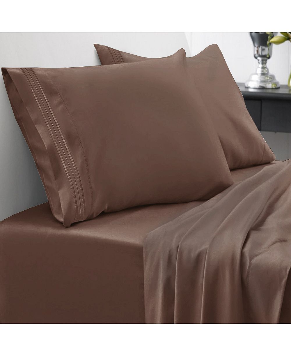 Sweet Home Collection комплект из 4 шт. простыней из микрофибры, Full