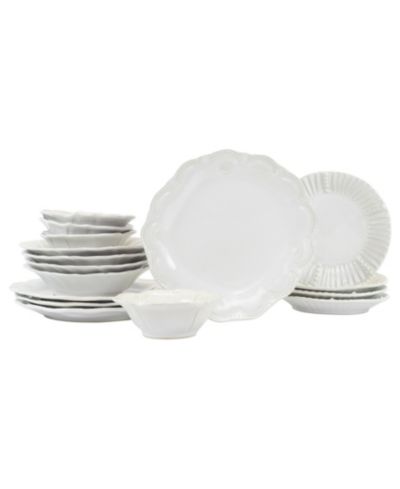 Vietri Incanto Stone 16 Pc. Dinnerware Set, Service for 4