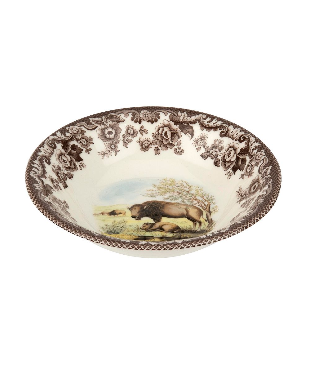 Spode Woodland миска для каши Bison Ascot