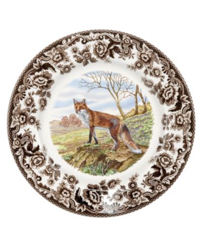 Spode Woodland  Red Fox Salad Plate
