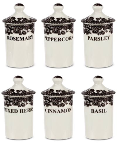 Spode Delamere набор баночек для специй, 6 шт