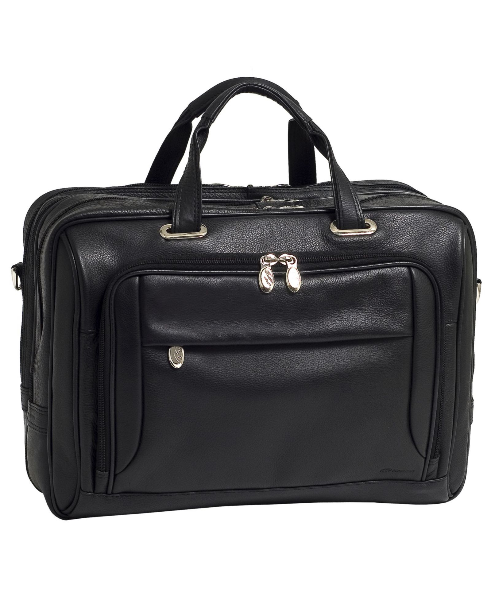 Mcklein West Loop Expandable Double Compartment Briefcase