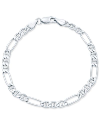 Giani Bernini Figaro Chain браслет из позолоченного стерлингового серебра