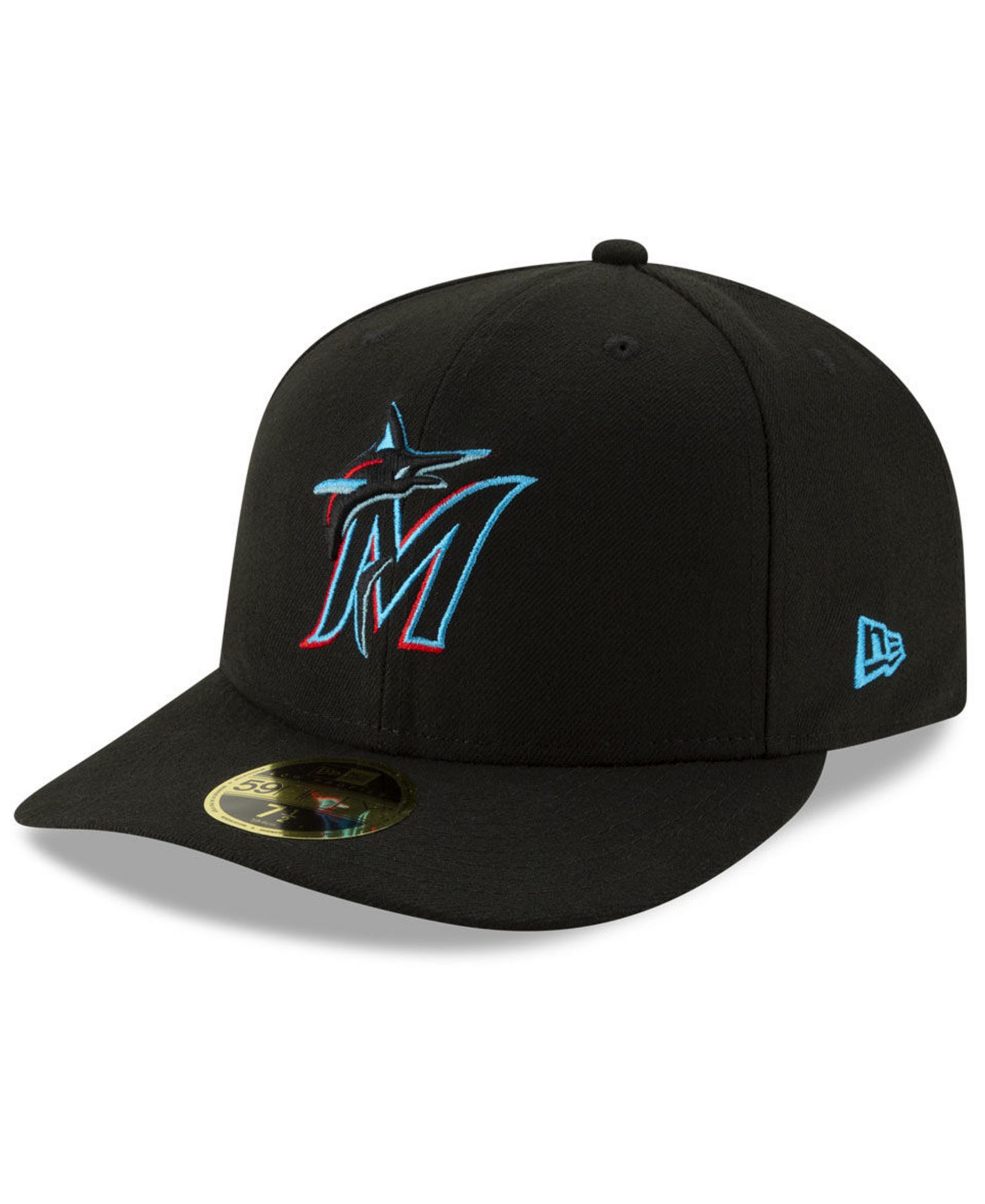 Кепка New Era Miami Marlins Low Profile AC Performance 59FIFTY Fitted