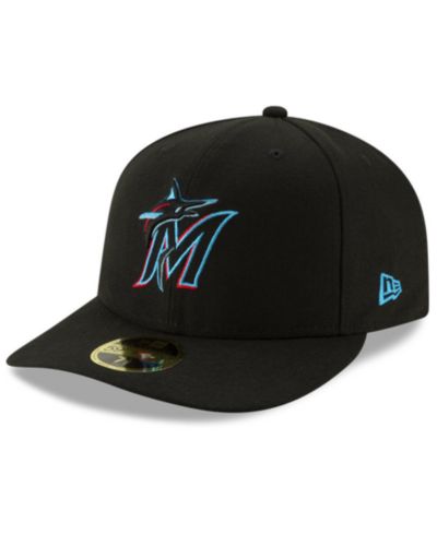 New Era Miami Marlins Low Profile AC Performance 59FIFTY Fitted Cap