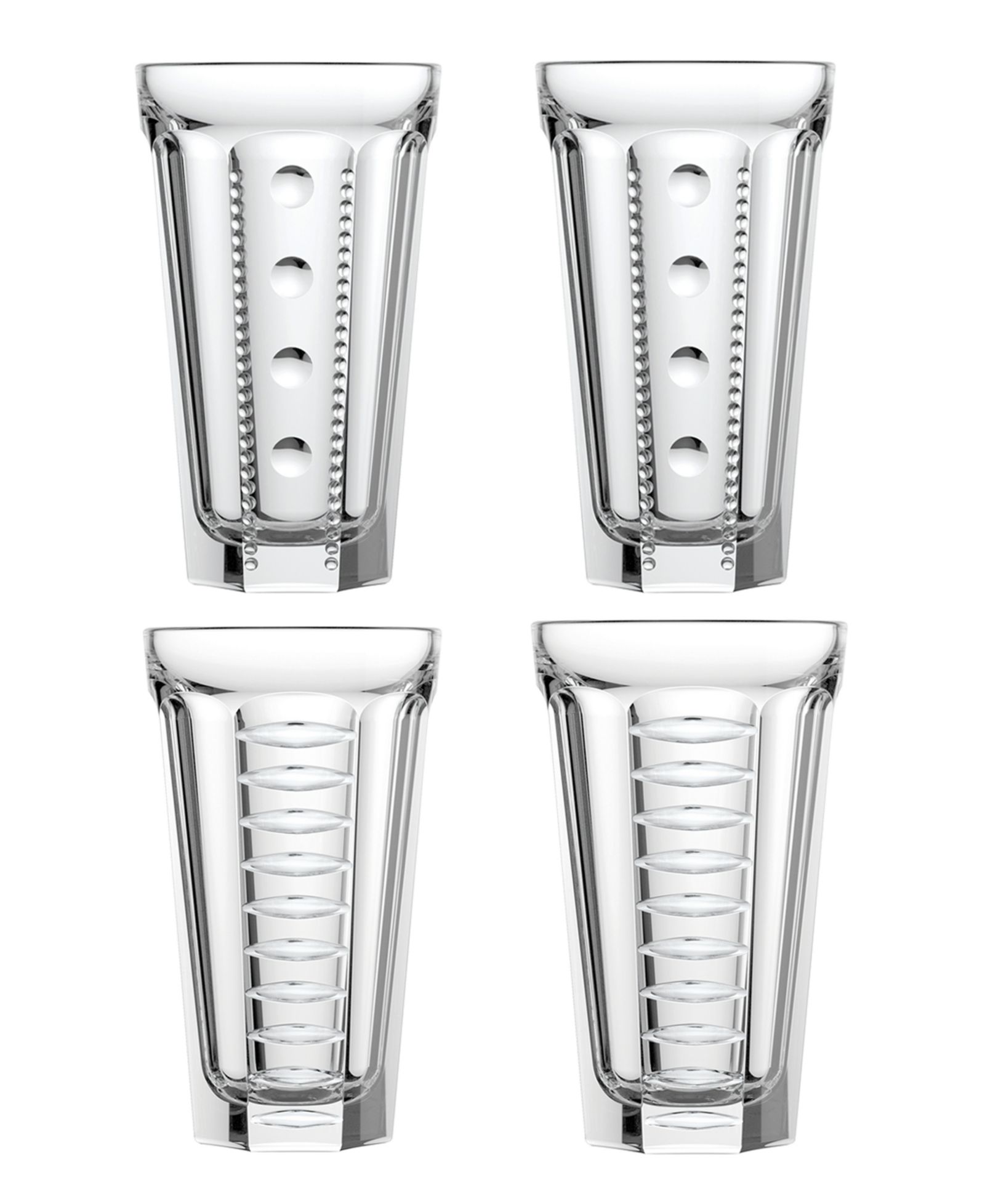 Стакан La Rochere Saga King Double Old Fashioned, набор из 4 шт