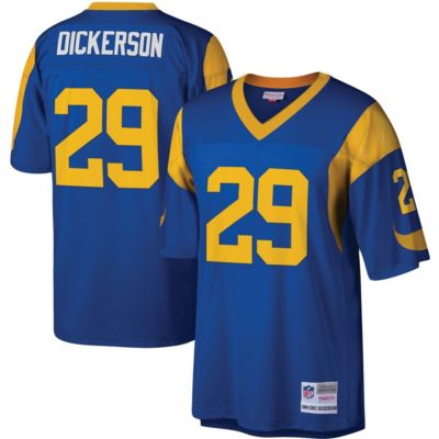 Мужская джерси Mitchell & Ness Eric Dickerson Royal Los Angeles Rams Legacy Replica