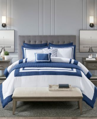 Madison Park Heritage 8-Pc. Comforter & Coverlet Set, King/California King