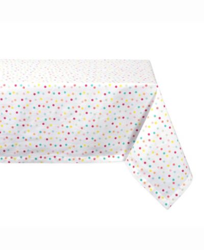 Скатерть Multi Polka Dots Print 60" X 104"