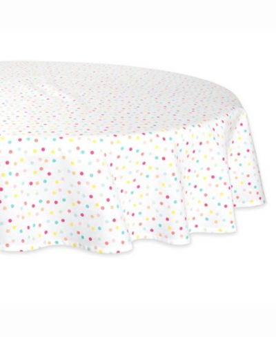 Скатерть в горошек Multi Polka Dots, 70" Round