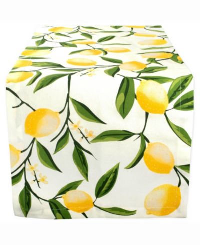 Скатерть Lemon Bliss Print 14" X 72"