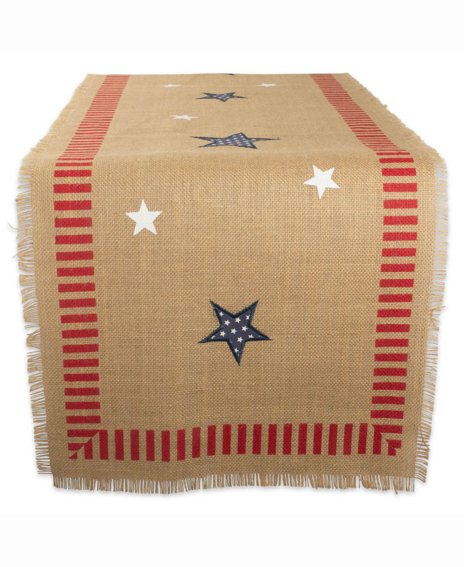 Дорожка на стол из джута 4th of July, 14" X 74"