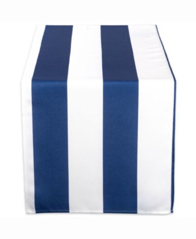 Декоративная дорожка для стола Design Imports Nautical Blue Cabana Stripe 14" X 72"