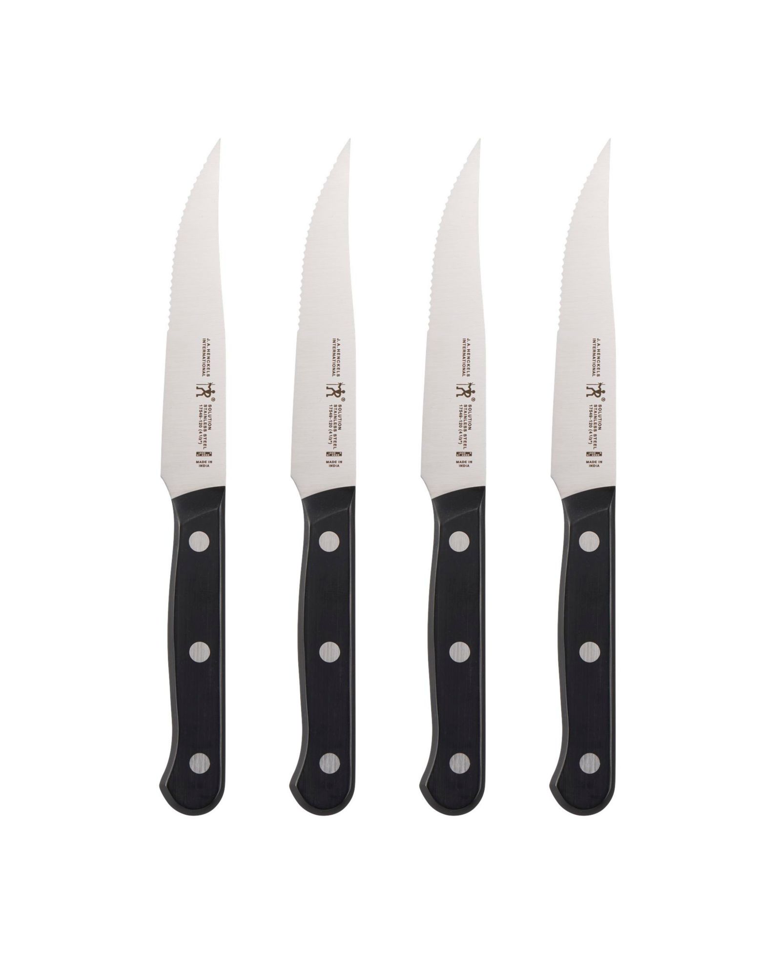 HENCKELS International Solution 4-Pc. Steak Knife Set