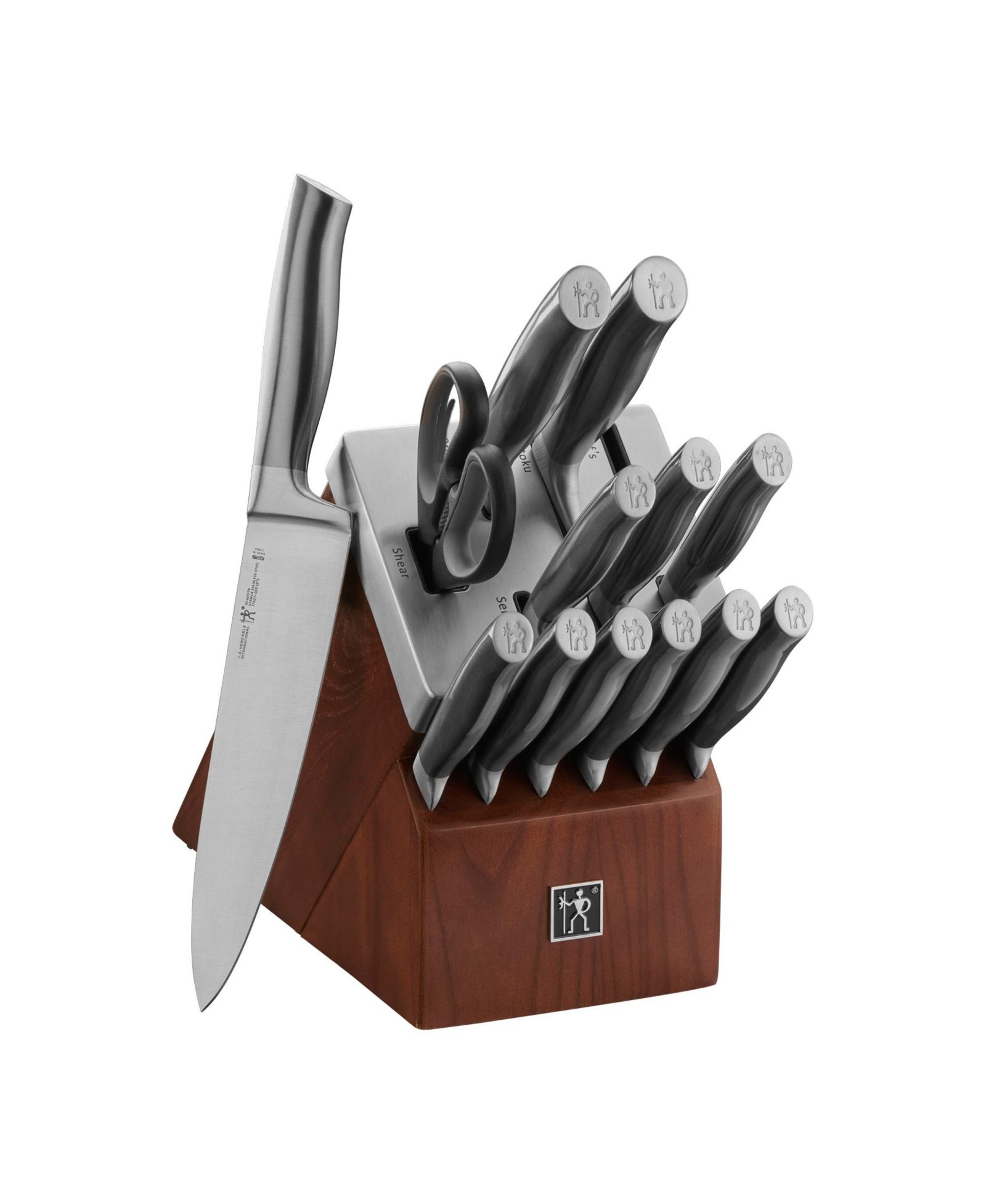 HENCKELS International Graphite 14-Piece Self-Sharpening Cutlery Set