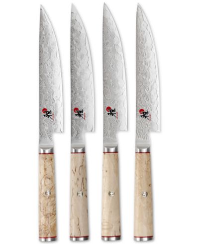 Miyabi Birchwood SG2 Набор ножей для стейка, 4 шт.