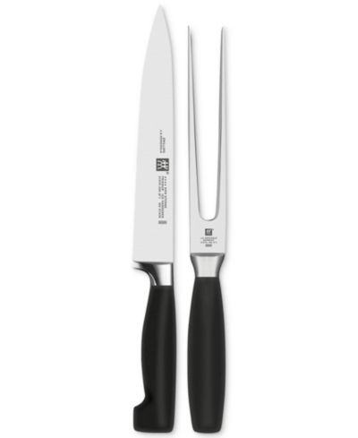 Набор ножей и вилок Zwilling Four Star 2pc Carving Knife & Fork Set