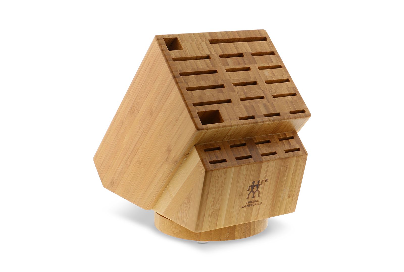 Zwilling Bamboo 26-Slot Swivel Knife Block