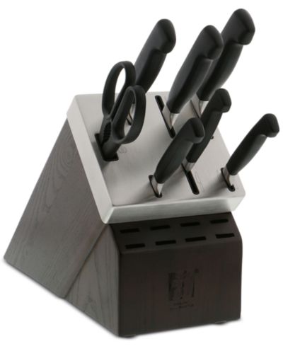ZWILLING Набор ножей с подставкой Four Star Self-Sharpening, 8pc