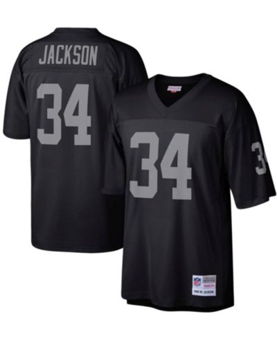 Джерси Mitchell & Ness Men's Bo Jackson Black Las Vegas Raiders Legacy Replica