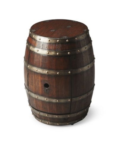 Рустикальный стол-бочка Butler Calumet Rustic Barrel Table