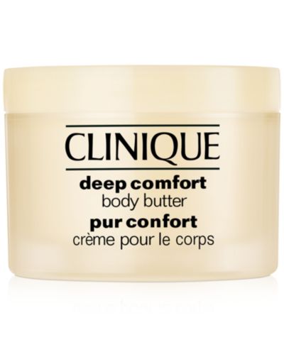 Clinique Deep Comfort Body Butter Cream with Shea Butter, 6.7 oz