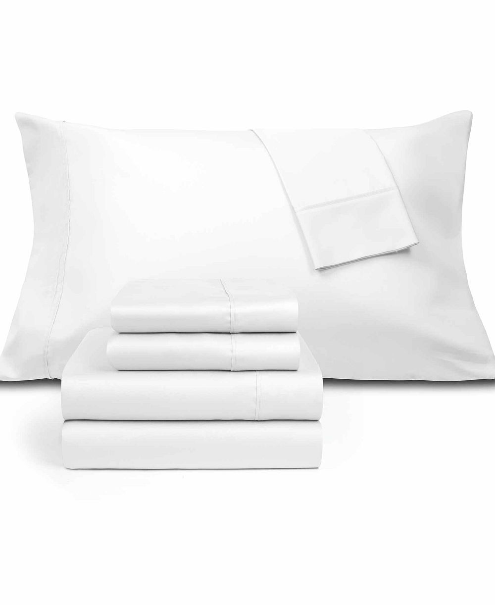 Fairfield Square Collection Brookline 1400 Thread Count 6 Pc. Sheet Set, California King, Exclusively at Macy’s