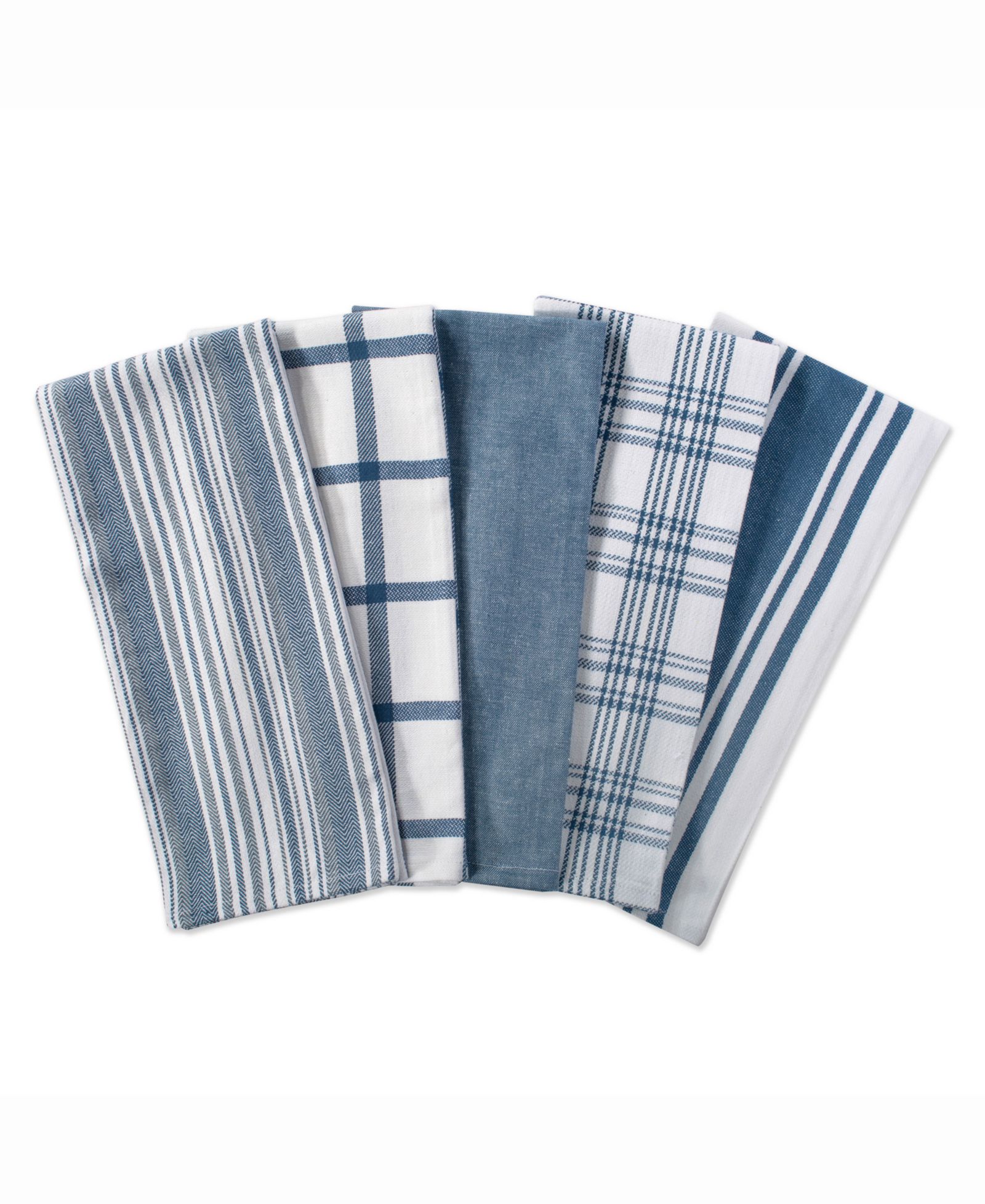 Набор из 5 тканевых полотенец для посуды Assorted Stone Woven