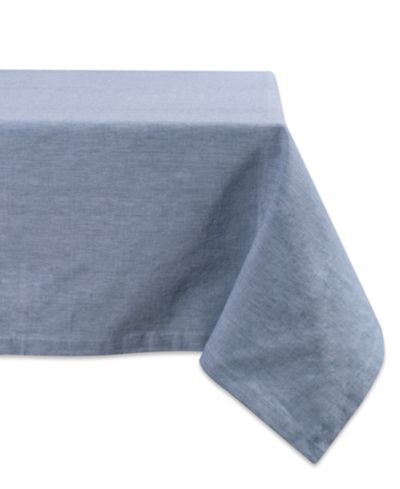 Однотонная скатерть из шамбре 60" x 84"