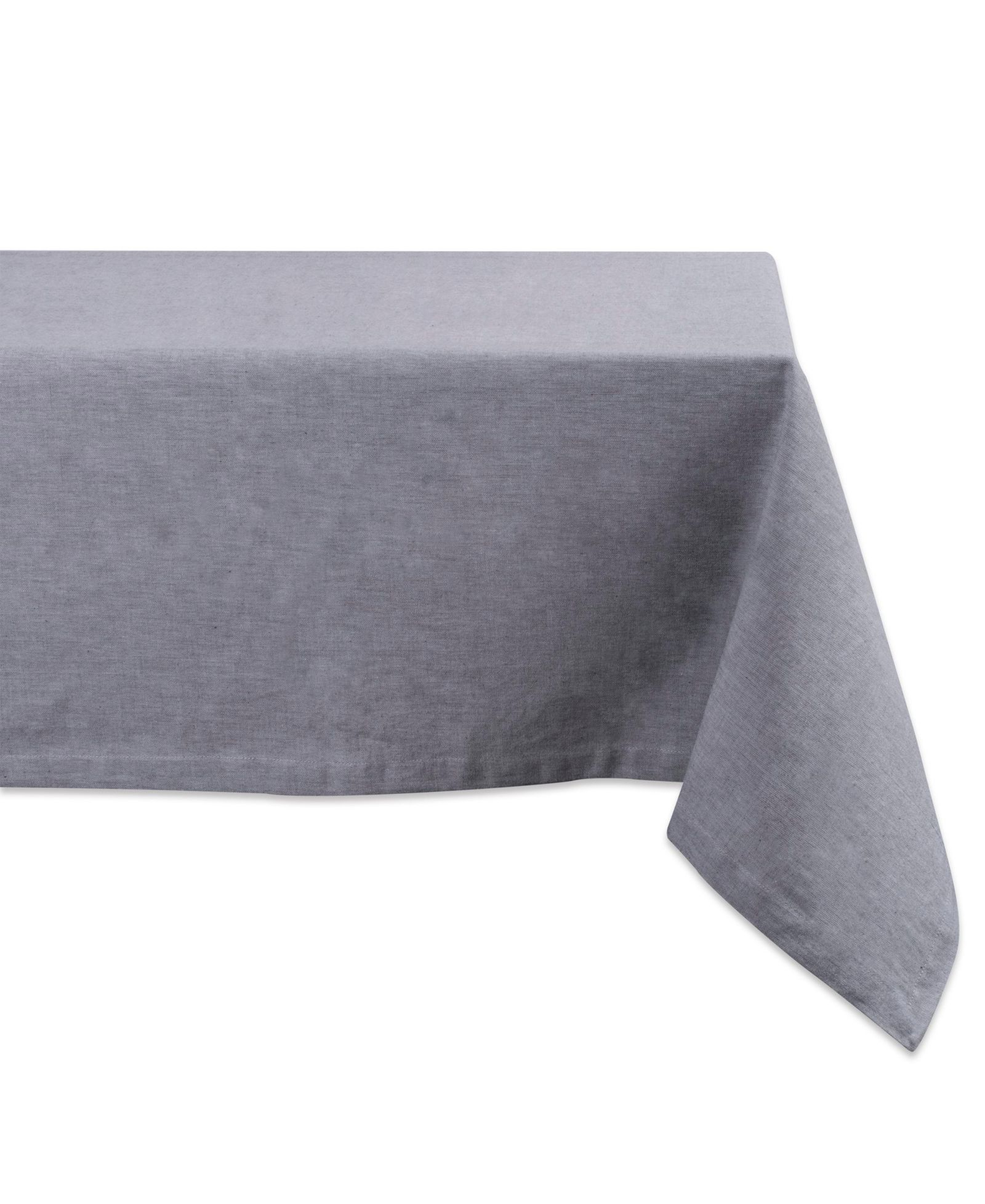 Скатерть Design Imports Solid Chambray, 60" x 104"