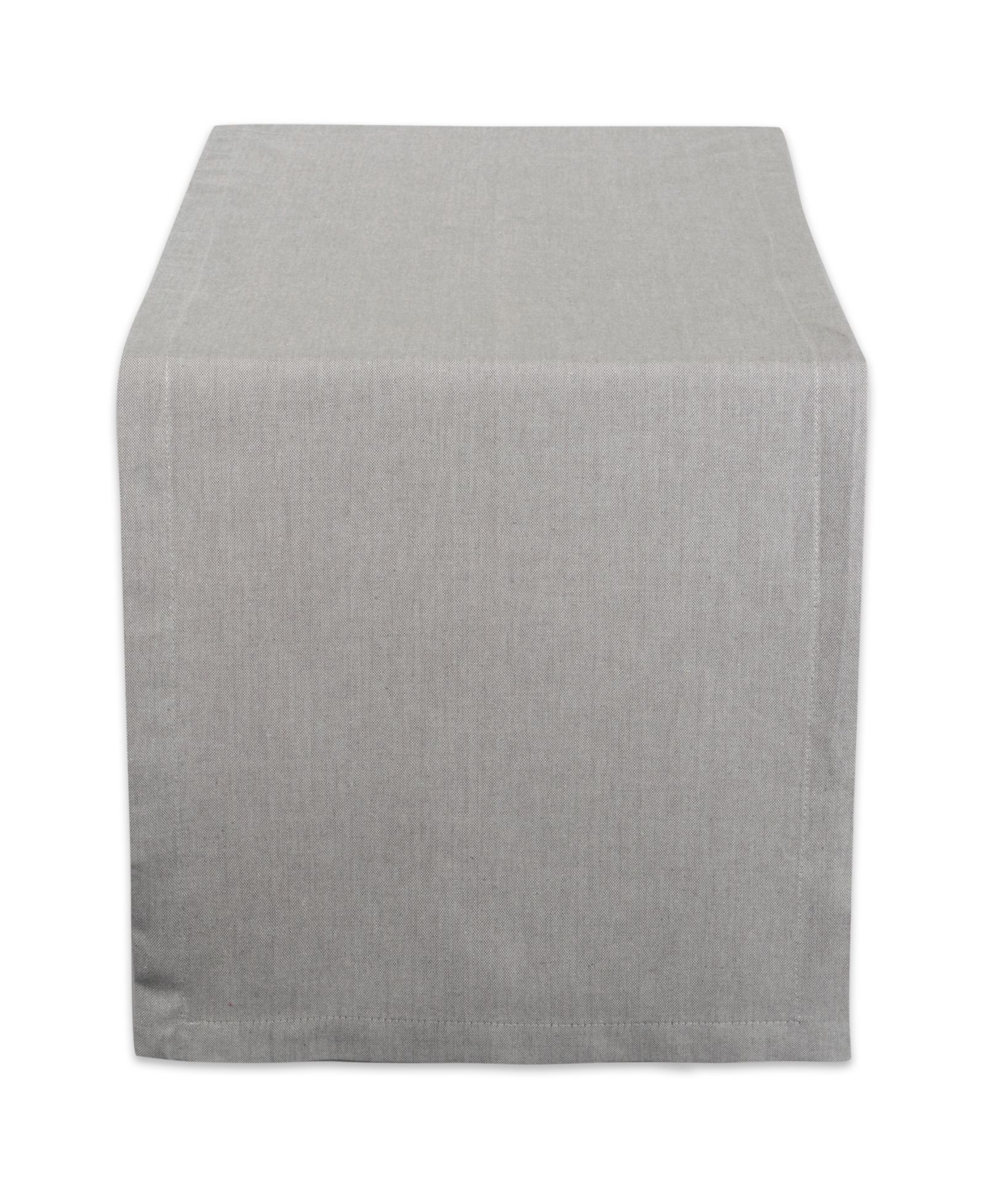 Дорожка для стола из однотонного шамбре 14" x 108"