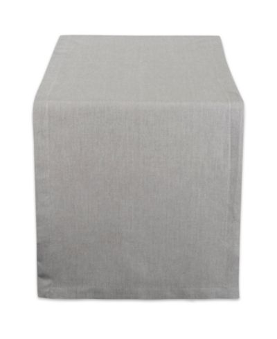 Solid Chambray Table Runner 14" x 108"