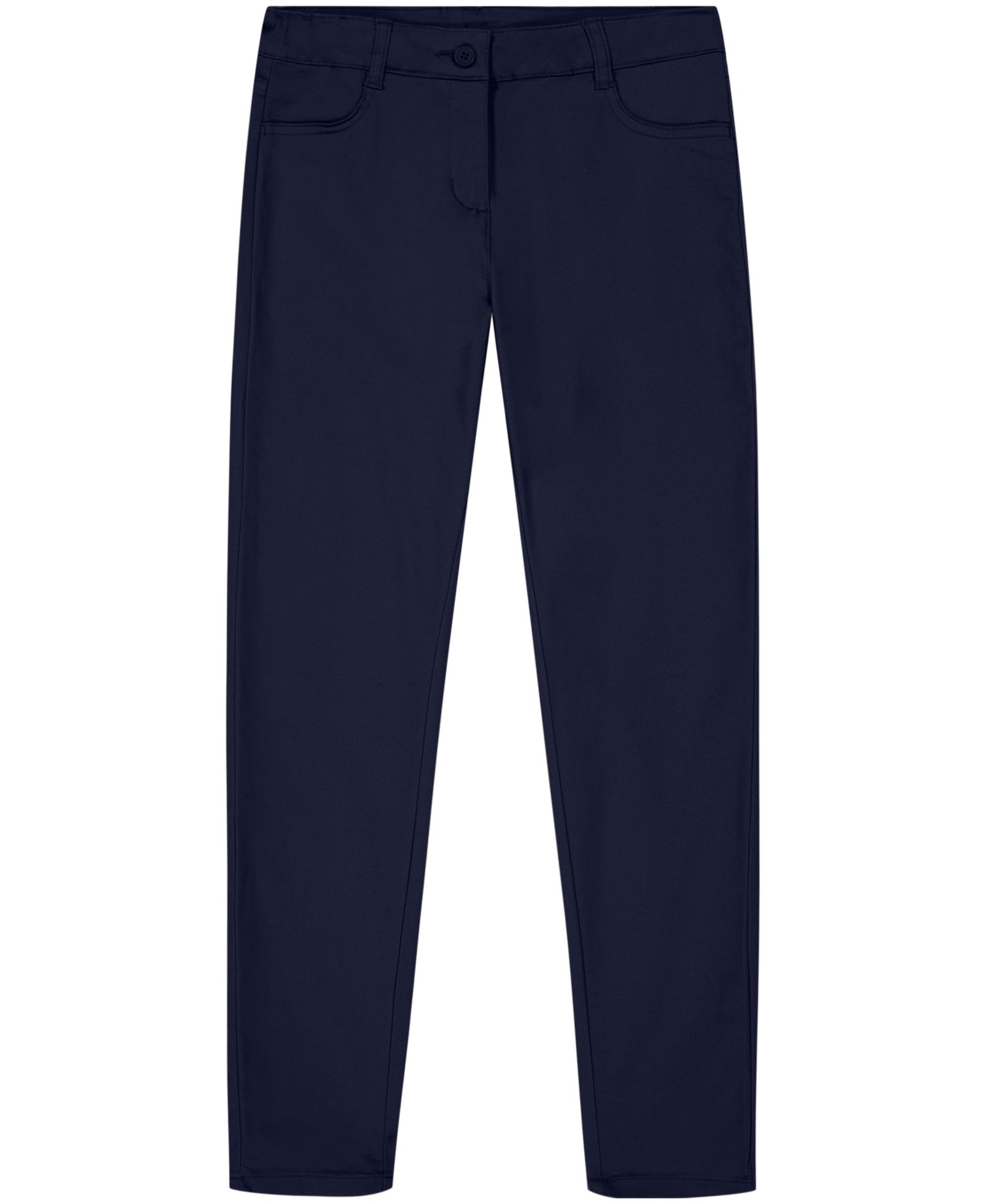 Nautica Big Girls Uniform 5 Pocket Stretch Sateen Skinny Pants