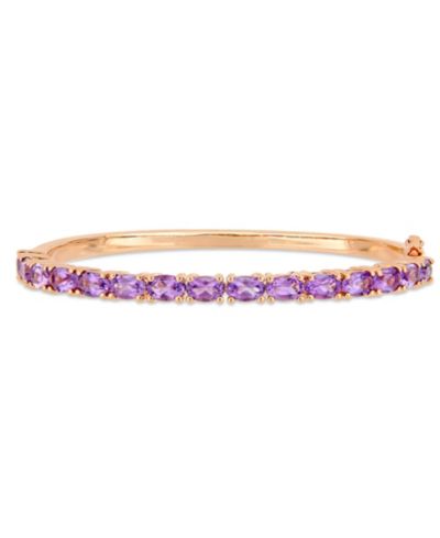 Браслет Amethyst (6 ct. t.w.) из 18k Rose Gold over Sterling Silver