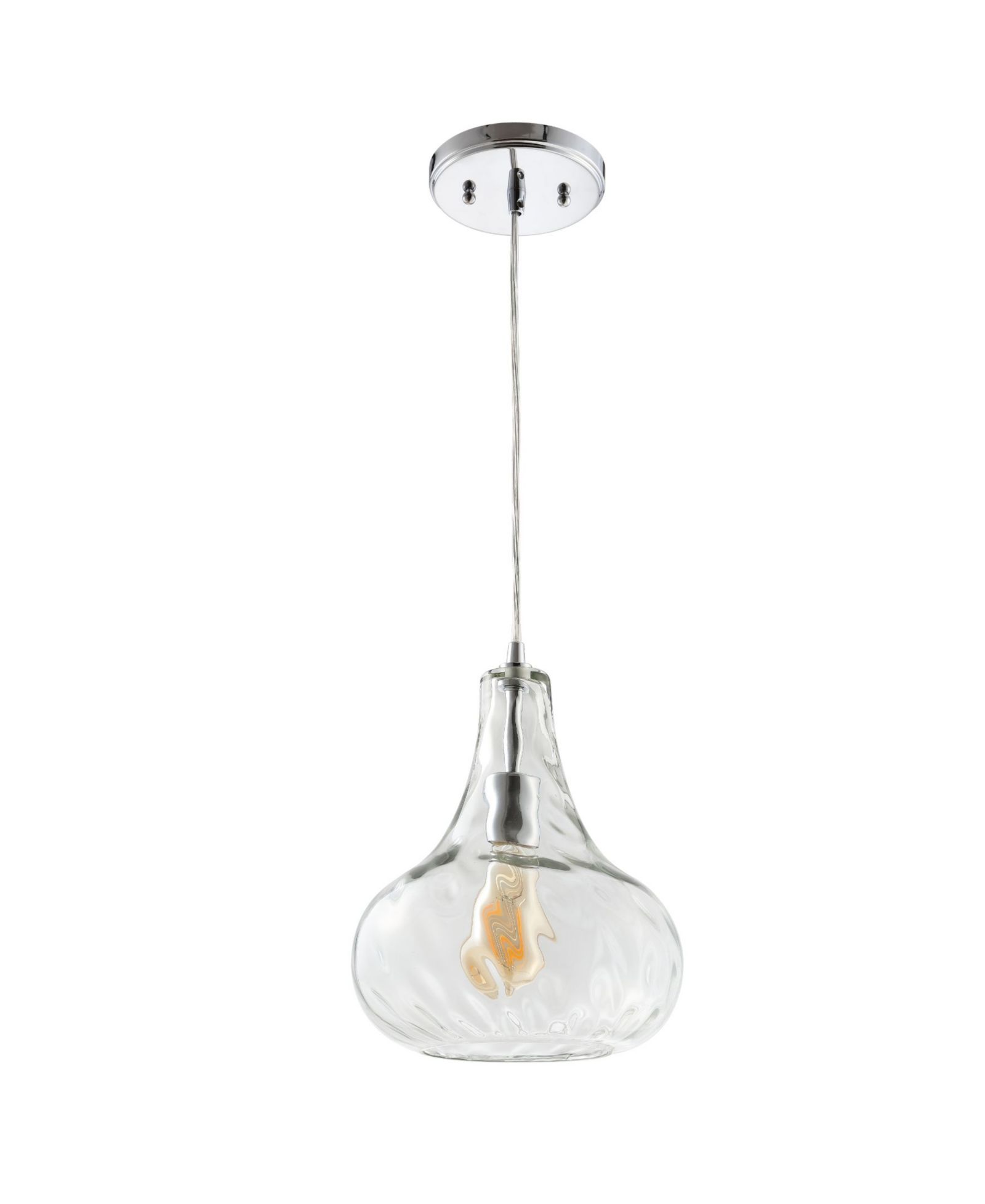 JONATHAN Y Ferano 9" Adjustable LED Pendant