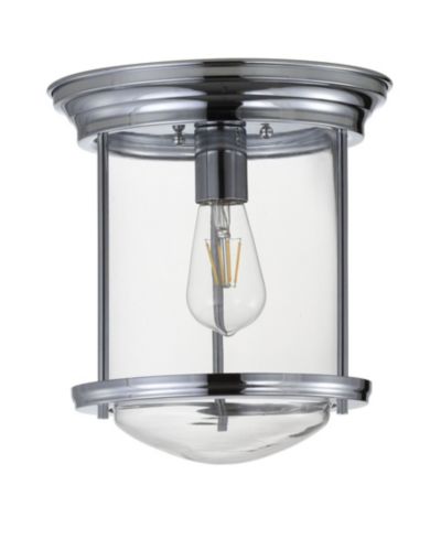 JONATHAN Y Savannah 10.25" LED Flush Mount