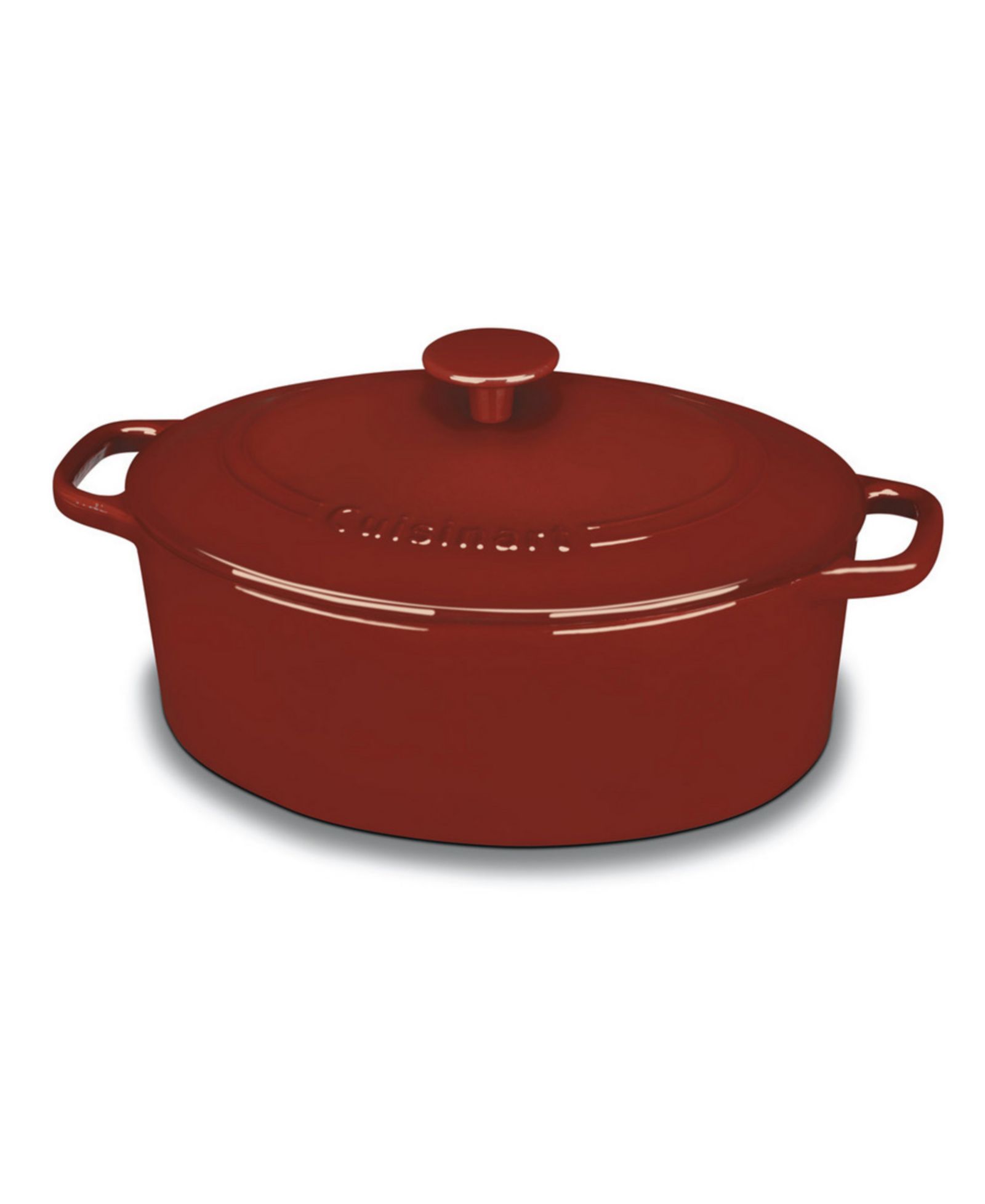 Овальная кастрюля Cuisinart Chefs Classic Enameled Cast Iron, 5.5-Qt.