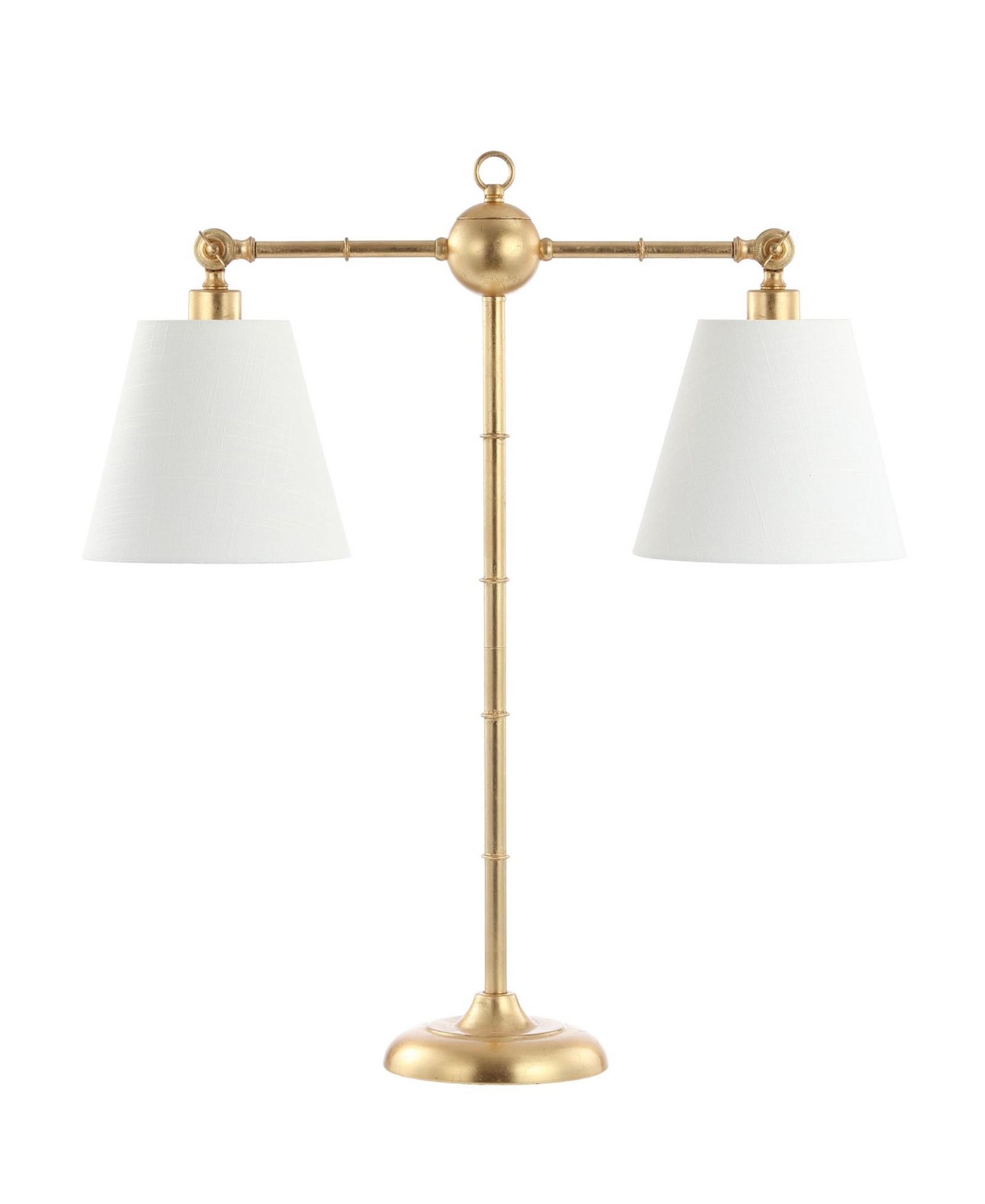 JONATHAN Y Ruth 31" 2-Light Libraryl LED Table Lamp