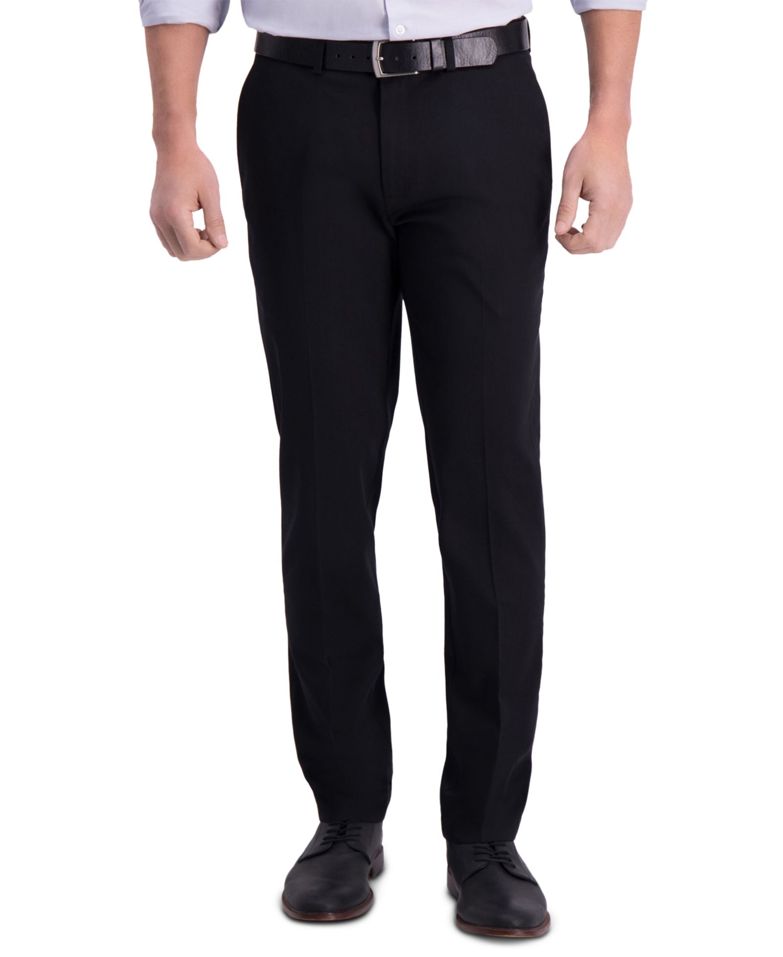 Мужские брюки Haggar Iron Free Premium Khaki Slim-Fit Flat-Front