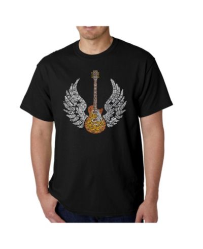 LA Pop Art Mens Word Art T-Shirt - Lyrics to Freebird