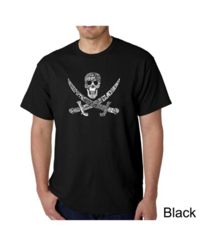 Мужская футболка LA Pop Art Word Art Pirate