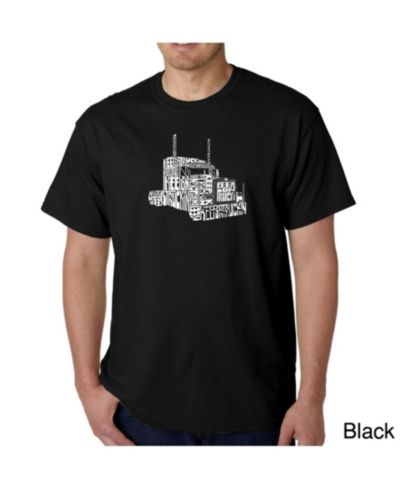 Мужская футболка LA Pop Art Mens Word Art - Keep on Truckin