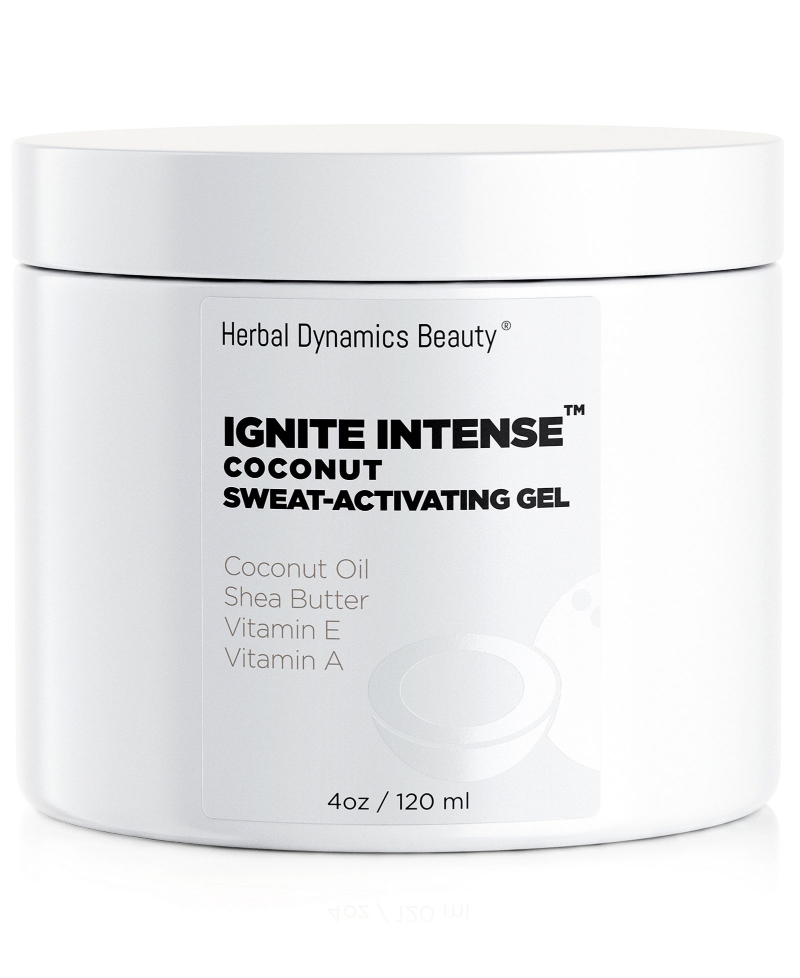 Гель для тела Herbal Dynamics Beauty Ignite с кокосом, активирующий потоотделение