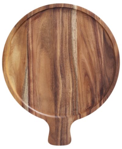 Artesano  Antipasti Plate Acacia Wood Tray or Cover for 11.5 in Vegetable bowl