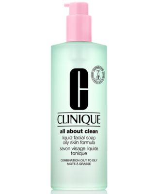 Clinique Jumbo All About Clean™ Liquid Facial Soap Cleanser Oily, 13.5 oz
