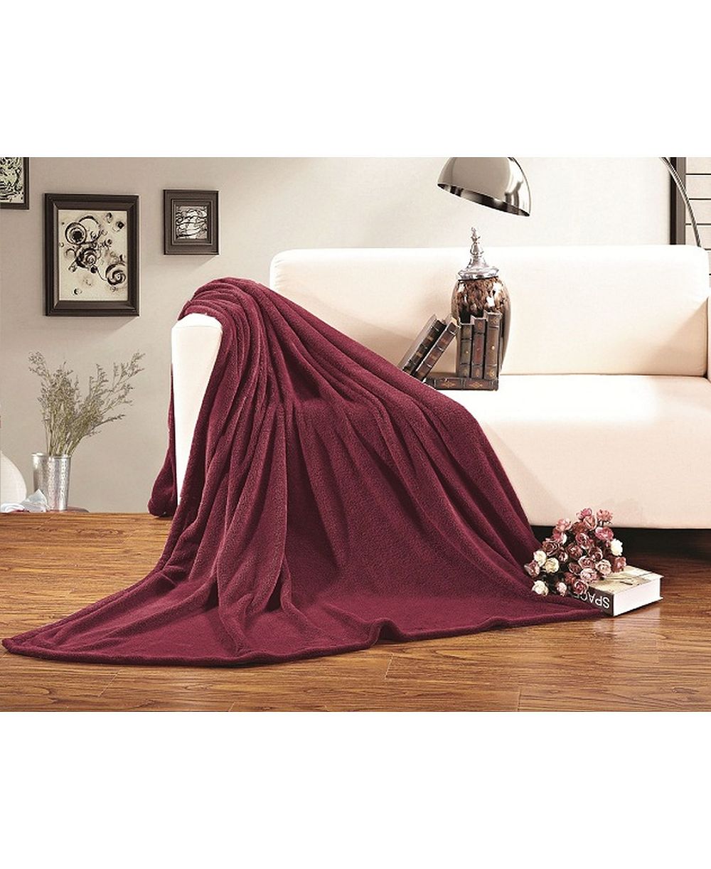 Роскошный мягкий флисовый плед Elegant Comfort, King/California King