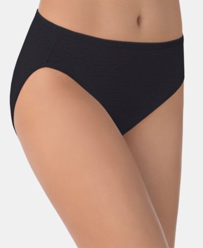 Vanity Fair Lingerie Women's Illumination Hi-Cut Brief Underwear 13108, also available in extended sizes