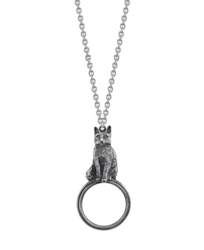 Подвеска-кулон 2028 Pewter Cat Magnifying Glass 30"