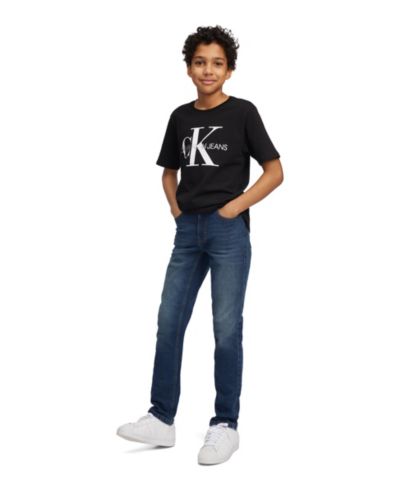 Детская футболка Calvin Klein Jeans Big Boys Old School Logo